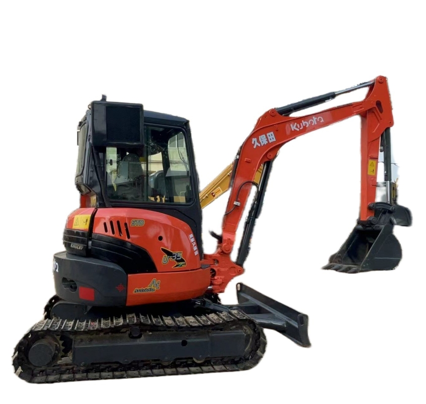 Japão Original Kubota U35 Digger Hidráulica Backhoe Crawler 3ton Excavator Ano 2022