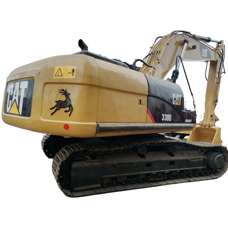 30000 KG Cat 330d Crawler Excavator em boas condições com motor original japonês